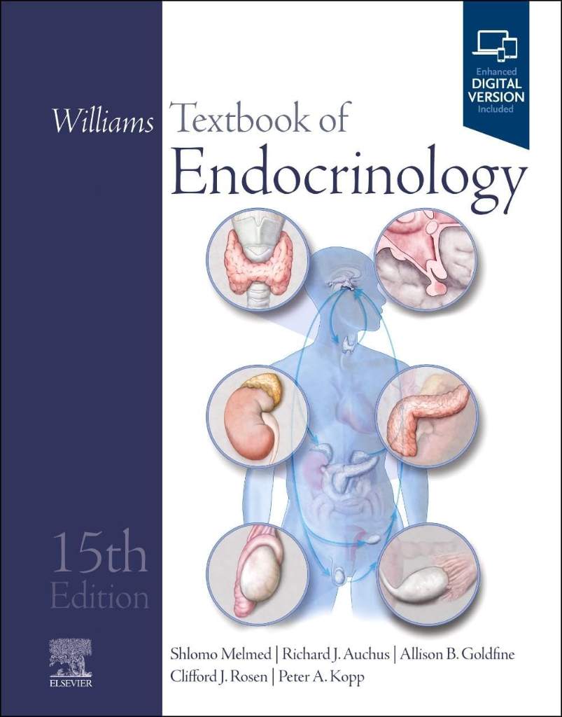 Williams Textbook of Endocrinology by Shlomo Melmed | barcode:9780323932301 | source:'9780323932301.jpg