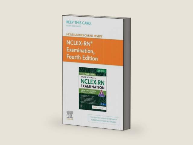 HESI/Saunders Online Review for the NCLEX-RN Examination (2 Year) (Access Code): HESI/Saunders Online Review for the NCLEX-RN Examination (2 Year) (Access Code) by Linda Anne Silvestri PhD RN ANEF FAAN | barcode:9780323934497 | source:'9780323934497-right-three-quarter.jpg