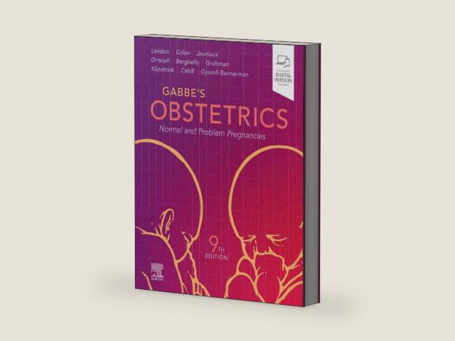 Gabbe's Obstetrics: Normal and Problem Pregnancies by Mark B. Landon MD | barcode:9780323937276 | source:'9780323937276-right-three-quarter.jpg