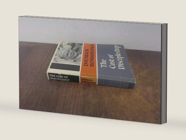 The Cost of Discipleship by Dietrich Bonhoeffer | barcode:9780334002505 | source:'9780334002505-right-three-quarter.jpg