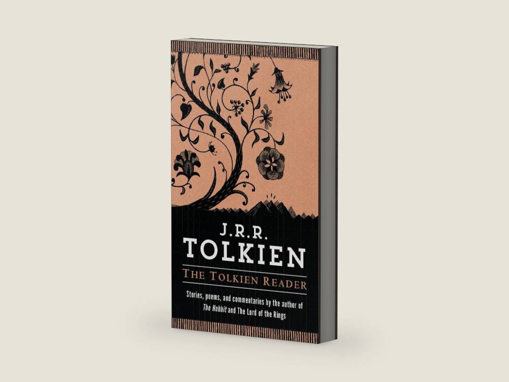 The Tolkien Reader by J.R.R. Tolkien | barcode:9780345345066 | source:'9780345345066-right-three-quarter.jpg