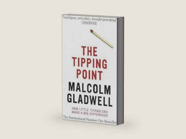 The Tipping Point by Malcolm Gladwell | barcode:9780349113463 | source:'9780349113463-right-three-quarter.jpg