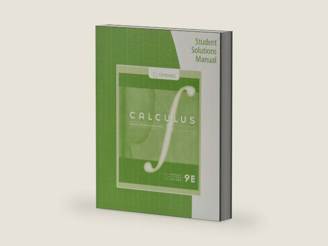 Student Solutions Manual, Chapters 1-11 for Stewart/Clegg/Watson's Calculus: Early Transcendentals, 9th by James Stewart | barcode:9780357022382 | source:'9780357022382-right-three-quarter.jpg