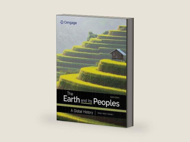 The Earth and Its Peoples: A Global History (MindTap Course List) by Richard Bulliet | barcode:9780357800546 | source:'9780357800546-right-three-quarter.jpg