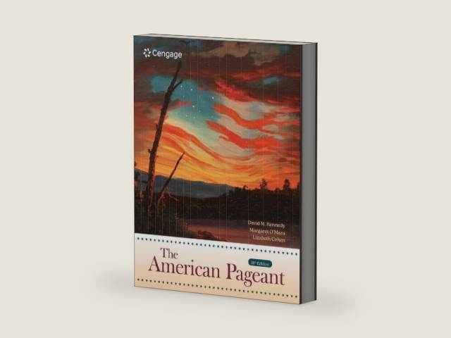 The American Pageant (Mindtap Course List) by David Kennedy | barcode:9780357898864 | source:'9780357898864-right-three-quarter.jpg