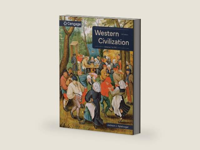 Western Civilization: Volume I: To 1715 (MindTap Course List) by Jackson Spielvogel | barcode:9780357987025 | source:'9780357987025-right-three-quarter.jpg