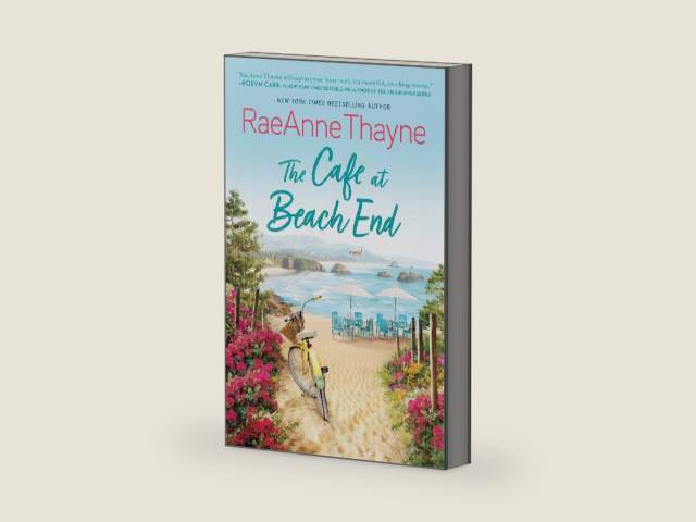 The Cafe at Beach End: A Summer Beach Read – A Touching Contemporary Romance of Family Bonds and Reclaiming Happiness (Cape Sanctuary Book 5) by RaeAnne Thayne | barcode:9780369736697 | source:'9780369736697-right-three-quarter.jpg