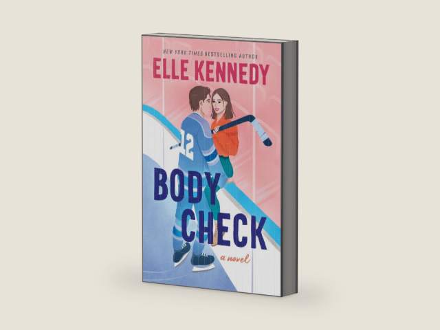 Body Check: A Spicy Hockey Rom-Com – An Enemies to Lovers Contemporary Romance by Elle Kennedy | barcode:9780369756800 | source:'9780369756800-right-three-quarter.jpg