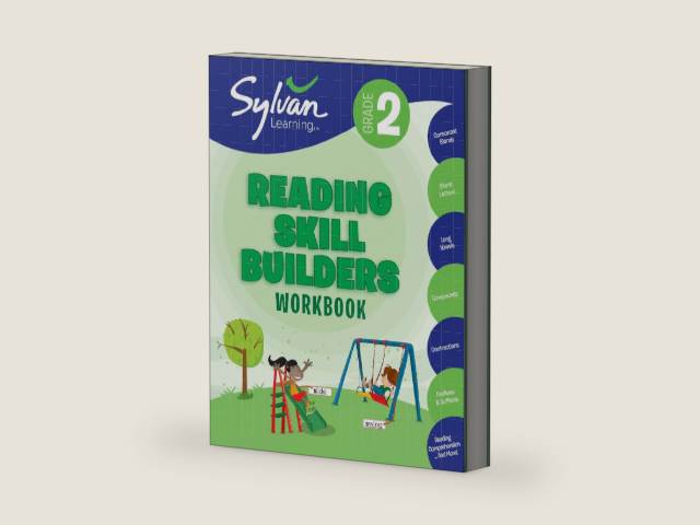 2nd Grade Reading Skill Builders Workbook: Consonant Blends, Silent Letters, Long Vowels, Compounds, Contractions, Prefixes and Suffixes, Reading ... and More (Sylvan Language Arts Workbooks) by Sylvan Learning | barcode:9780375430268 | source:'9780375430268-right-three-quarter.jpg