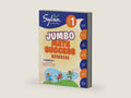 1st Grade Jumbo Math Success Workbook: 3 Books In 1--Basic Math, Math Games and Puzzles, Shapes and Geometry; Activities, Exercises, and Tips to Help ... and Get Ahead (Sylvan Math Jumbo Workbooks) by Sylvan Learning | barcode:9780375430497 | source:'9780375430497-right-three-quarter.jpg