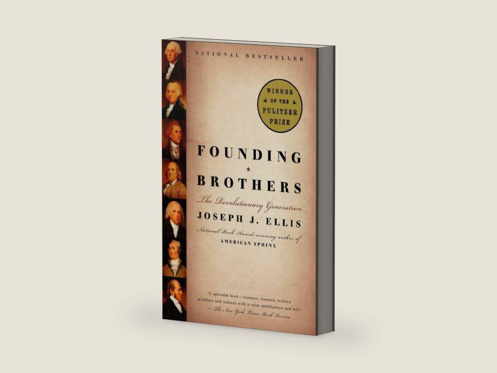Founding Brothers: The Revolutionary Generation (Pulitzer Prize Winner) by Joseph J. Ellis | barcode:9780375705243 | source:'9780375705243-right-three-quarter.jpg