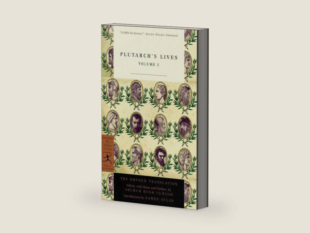 Plutarch's Lives Volume 1 (Modern Library Classics) by Plutarch | barcode:9780375756764 | source:'9780375756764-right-three-quarter.jpg