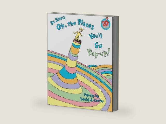 Dr Seuss's Oh, the Places You'll Go Pop-Up! by Dr. Seuss | barcode:9780375852275 | source:'9780375852275-2-right-three-quarter.jpg