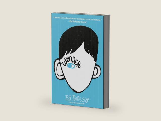Wonder by R. J. Palacio | barcode:9780375869020 | source:'9780375869020-right-three-quarter.jpg