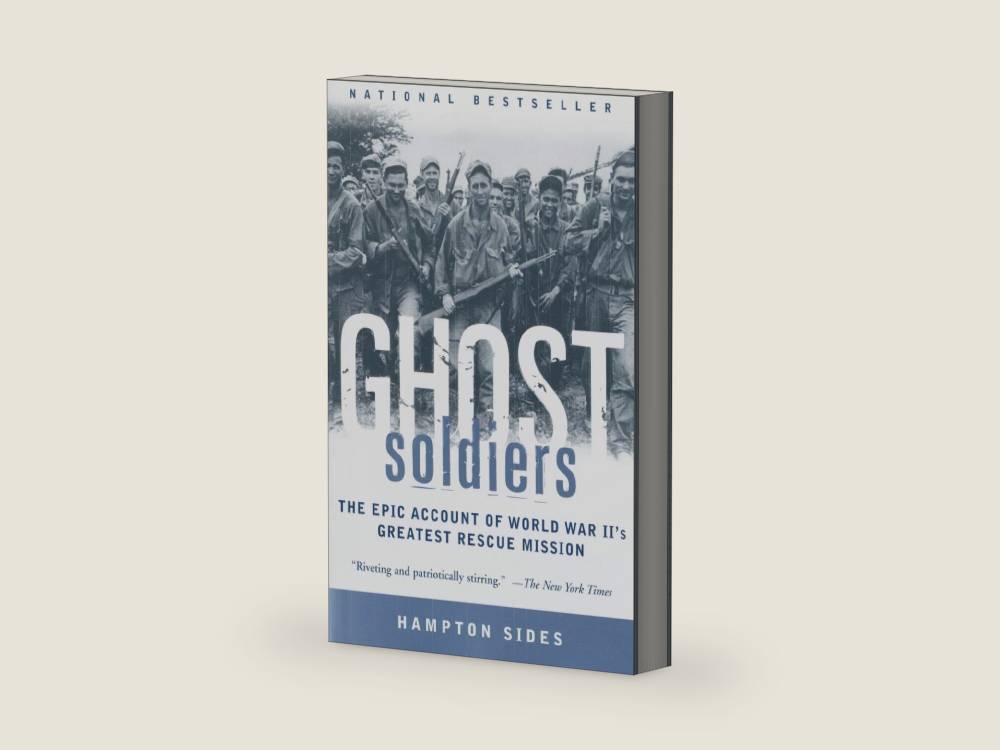 Ghost Soldiers: The Epic Account of World War II's Greatest Rescue Mission by Hampton Sides | barcode:9780385495653 | source:'9780385495653-right-three-quarter.jpg