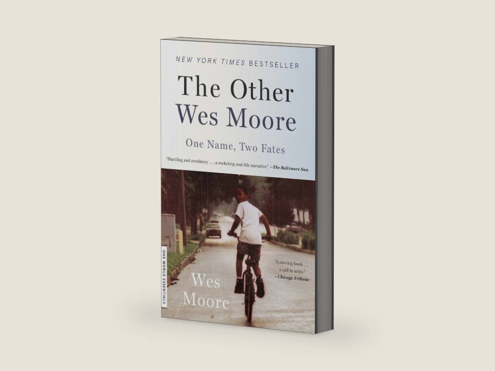 The Other Wes Moore: One Name, Two Fates (One World Essentials) by Wes Moore | barcode:9780385528207 | source:'9780385528207-right-three-quarter.jpg