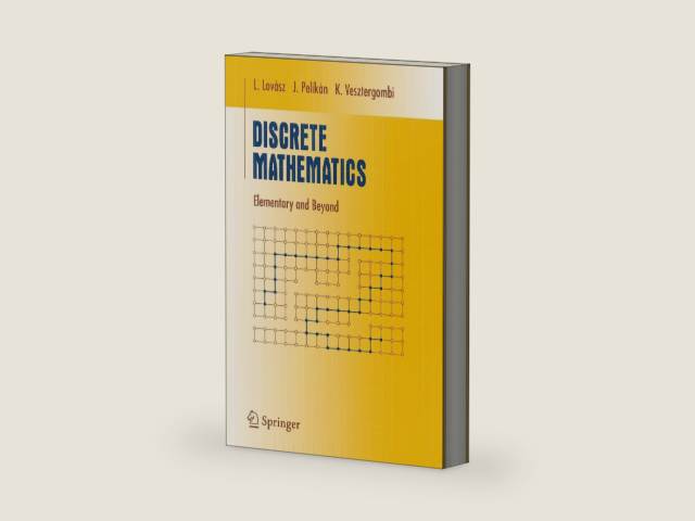Discrete Mathematics: Elementary and Beyond (Undergraduate Texts in Mathematics) by L. Lovasz | barcode:9780387955858 | source:'9780387955858-right-three-quarter.jpg