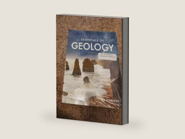 Essentials of Geology by Stephen Marshak | barcode:9780393263398 | source:'9780393263398-right-three-quarter.jpg