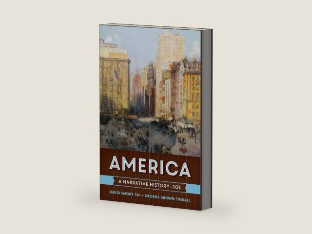 America: A Narrative History (1) by David Emory Shi | barcode:9780393265934 | source:'9780393265934-right-three-quarter.jpg