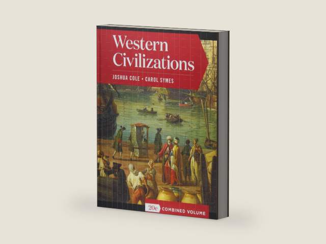 Western Civilizations by Joshua Cole | barcode:9780393418774 | source:'9780393418774-right-three-quarter.jpg