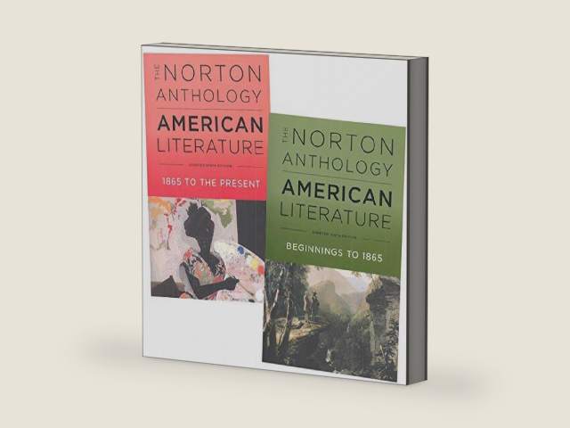 The Norton Anthology of American Literature: Beginnings to 1865 / 1865 to the Present by Michael A. Elliott | barcode:9780393666335 | source:'9780393666335-right-three-quarter.jpg