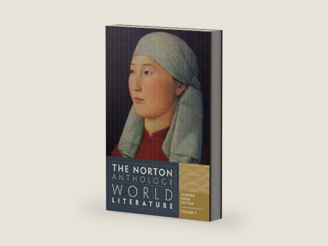 The Norton Anthology of World Literature: Shorter Edition, 1650 to the Present by Martin Puchner | barcode:9780393919615 | source:'9780393919615-right-three-quarter.jpg
