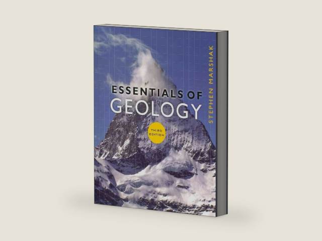 Essentials of Geology by Stephen Marshak | barcode:9780393932386 | source:'9780393932386-right-three-quarter.jpg