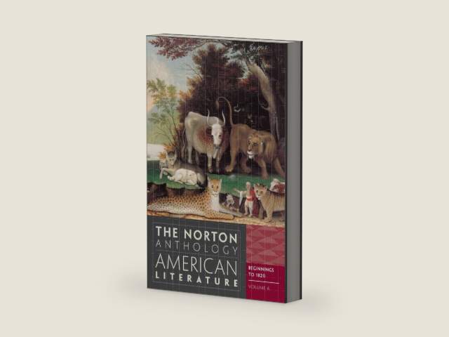 The Norton Anthology of American Literature: Beginnings to 1820 (A) by Nina Baym | barcode:9780393934762 | source:'9780393934762-right-three-quarter.jpg