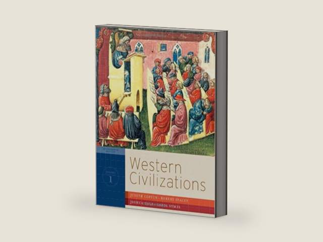 Western Civilizations: Their History & Their Culture (Seventeenth Edition) (Vol. 1) by Judith Coffin | barcode:9780393934823 | source:'9780393934823-right-three-quarter.jpg