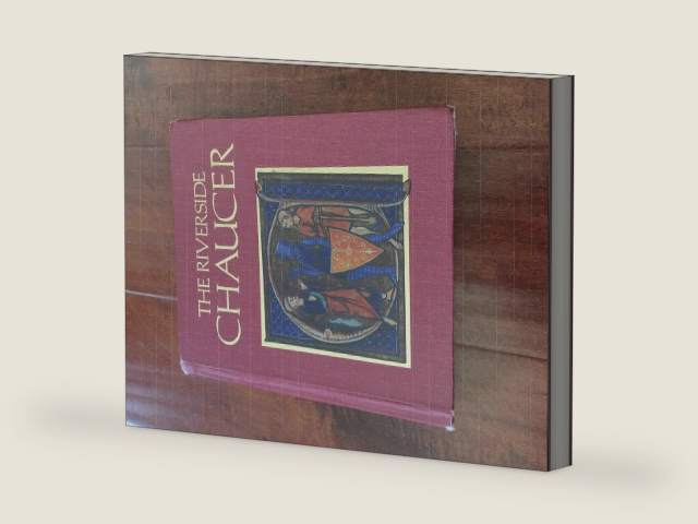 The Riverside Chaucer by Geoffrey Chaucer | barcode:9780395290316 | source:'9780395290316-right-three-quarter.jpg