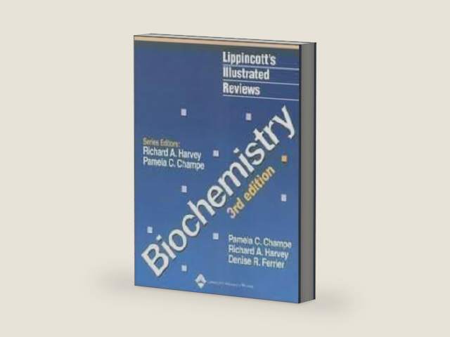 Biochemistry (Lippincott's Illustrated Reviews Series) by RICHARD A. HARVEY' 'PAMELA C. CHAMPE | barcode:9780397508013 | source:'9780397508013-right-three-quarter.jpg