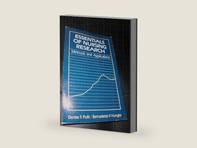Essentials of nursing research: Methods and applications by Denise F Polit | barcode:9780397544592 | source:'9780397544592-right-three-quarter.jpg