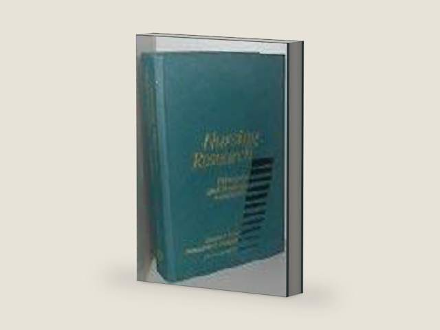 Nursing Research: Principles and Methods by Denise Polit-O'Hara | barcode:9780397548200 | source:'9780397548200-right-three-quarter.jpg