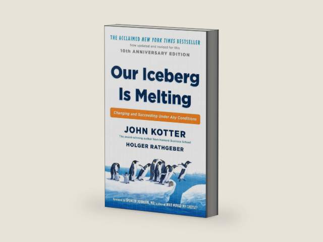 Our Iceberg Is Melting: Changing and Succeeding Under Any Conditions by John Kotter | barcode:9780399563911 | source:'9780399563911-right-three-quarter.jpg