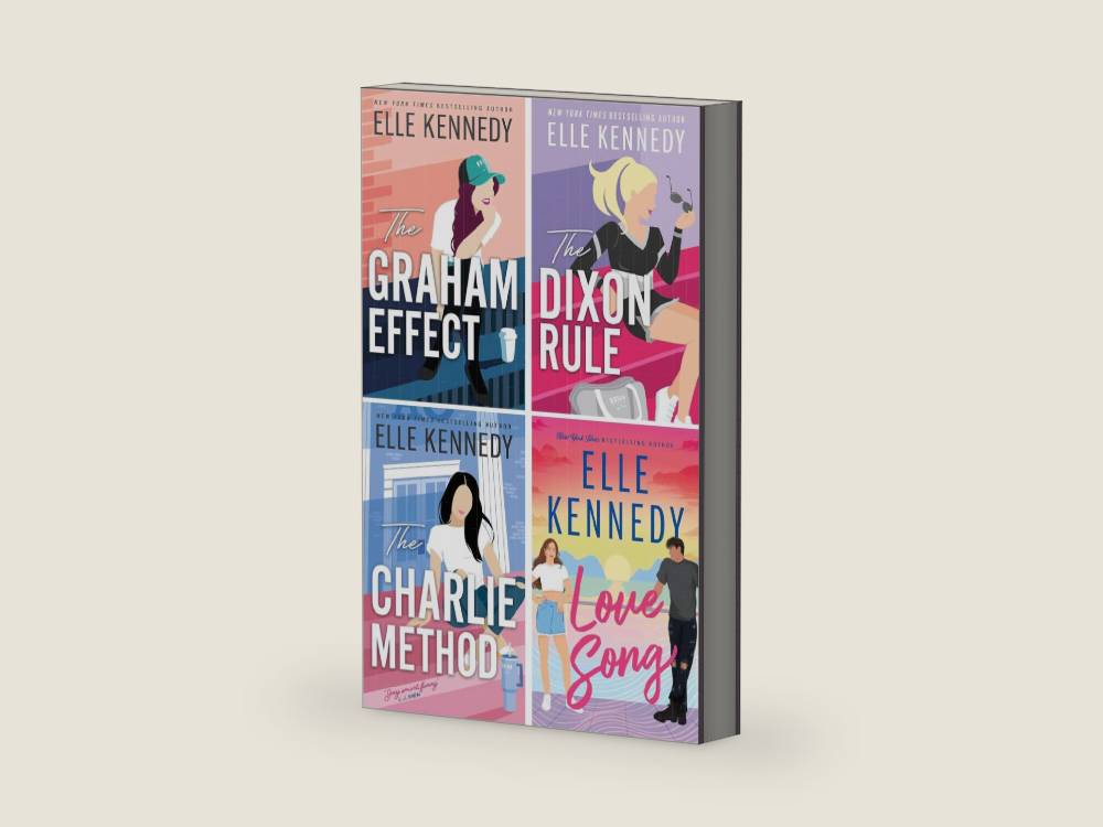 Campus Diaries Series by Elle Kennedy 4 Books Collection Set (The Graham Effect, The Dixon Rule & The Charlie Method, Love Song) by Elle Kennedy | barcode:9780409759877 | source:'9780409759877-right-three-quarter.jpg
