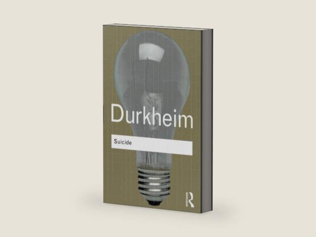 Suicide: A Study in Sociology (Routledge Classics) by Emile Durkheim | barcode:9780415278317 | source:'9780415278317-right-three-quarter.jpg