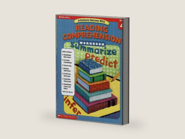 Scholastic Success With: Reading Comprehension Workbook: Grade 4 by Scholastic Inc | barcode:9780439444927 | source:'9780439444927-right-three-quarter.jpg