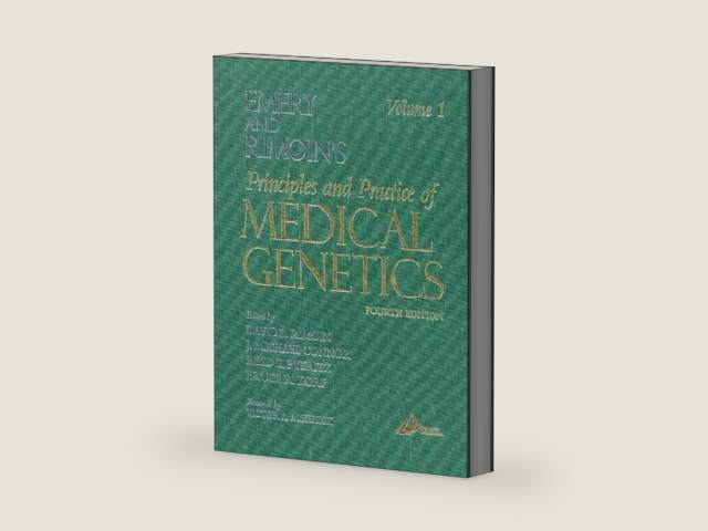 Emery and Rimoin's Principles and Practice of Medical Genetics: 3-Volume Set by J. Michael Connor MD DSc | barcode:9780443064340 | source:'9780443064340-right-three-quarter.jpg