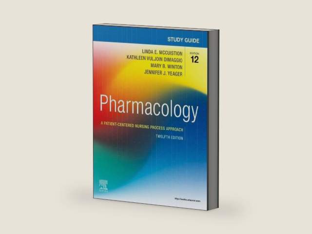 Study Guide for Pharmacology: A Patient-Centered Nursing Process Approach by Mary B. Winton PhD MSN RN | barcode:9780443115240 | source:'9780443115240-right-three-quarter.jpg