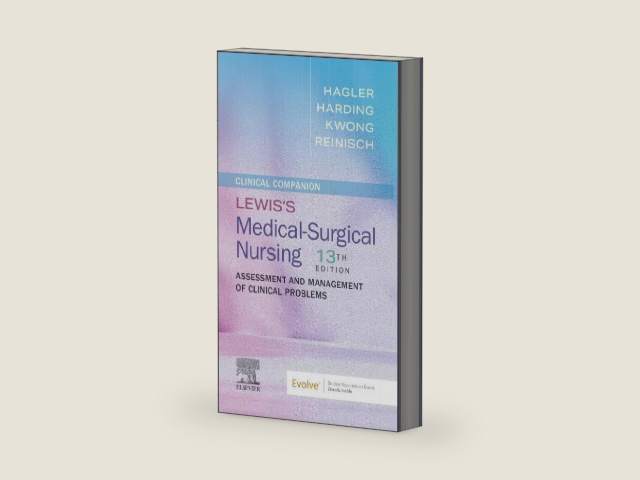 Clinical Companion to Lewis's Medical-Surgical Nursing: Assessment and Management of Clinical Problems (Surgical Pathology: A Case Based Approach to Diagnosis) by Debra Hagler PhD RN ACNS-BC CNE CHSE ANEF FAAN | barcode:9780443121067 | source:'9780443121067-right-three-quarter.jpg