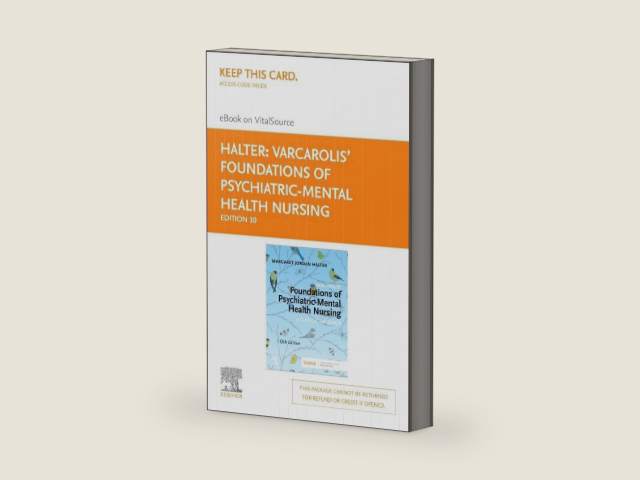 Varcarolis' Foundations of Psychiatric-Mental Health Nursing - Elsevier E-Book on VitalSource (Retail Access Card): A Clinical Approach (Surgical Pathology: A Case Based Approach to Diagnosis) by Margaret Jordan Halter PhD APRN | barcode:9780443249181 | source:'9780443249181-right-three-quarter.jpg