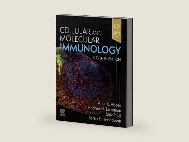 Cellular and Molecular Immunology by Abul K. Abbas MBBS | barcode:9780443283581 | source:'9780443283581-right-three-quarter.jpg