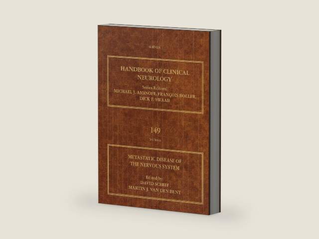 Metastatic Disease of the Nervous System (Handbook of Clinical Neurology 149) (Volume 149) by David Schiff MD | barcode:9780444638793 | source:'9780444638793-right-three-quarter.jpg