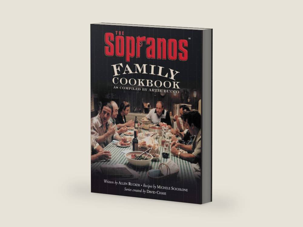 The Sopranos Family Cookbook: As Compiled by Artie Bucco by Artie Bucco | barcode:9780446530576 | source:'9780446530576-right-three-quarter.jpg