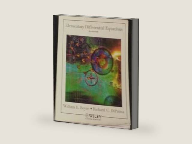 Elementary Differential Equations and Boundary Value Problems , 8th Edition by J.K. | barcode:9780470096529 | source:'9780470096529-right-three-quarter.jpg