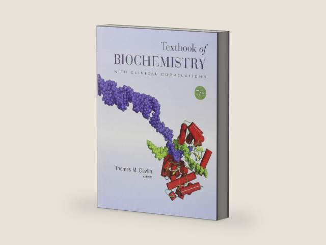Textbook of Biochemistry with Clinical Correlations by Thomas M. Devlin | barcode:9780470281734 | source:'9780470281734-right-three-quarter.jpg