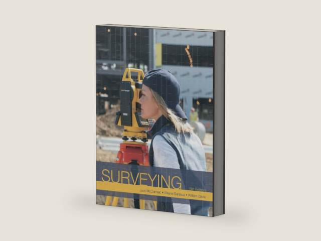 Surveying by Jack C. McCormac | barcode:9780470496619 | source:'9780470496619-right-three-quarter.jpg