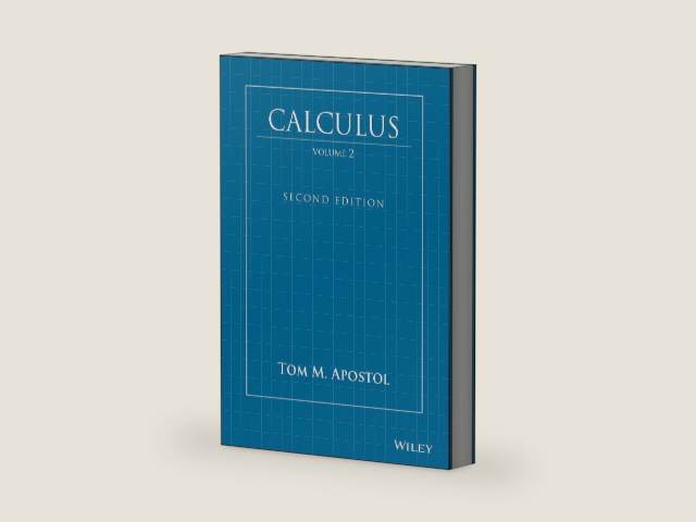 Calculus, Volume 2 by Tom M. Apostol | barcode:9780471000075 | source:'9780471000075-right-three-quarter.jpg
