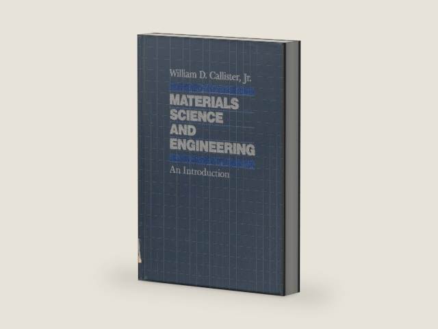 Materials Science and Engineering: An Introduction by William D. Callister Jr. | barcode:9780471081456 | source:'9780471081456-right-three-quarter.jpg