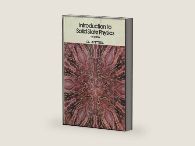 Introduction to solid state physics by Charles Kittel | barcode:9780471490241 | source:'9780471490241-right-three-quarter.jpg
